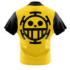Trafalgar D Water Law OP Short Sleeve Hawaiian Shirt BACK mockup - One Piece Merch Canada