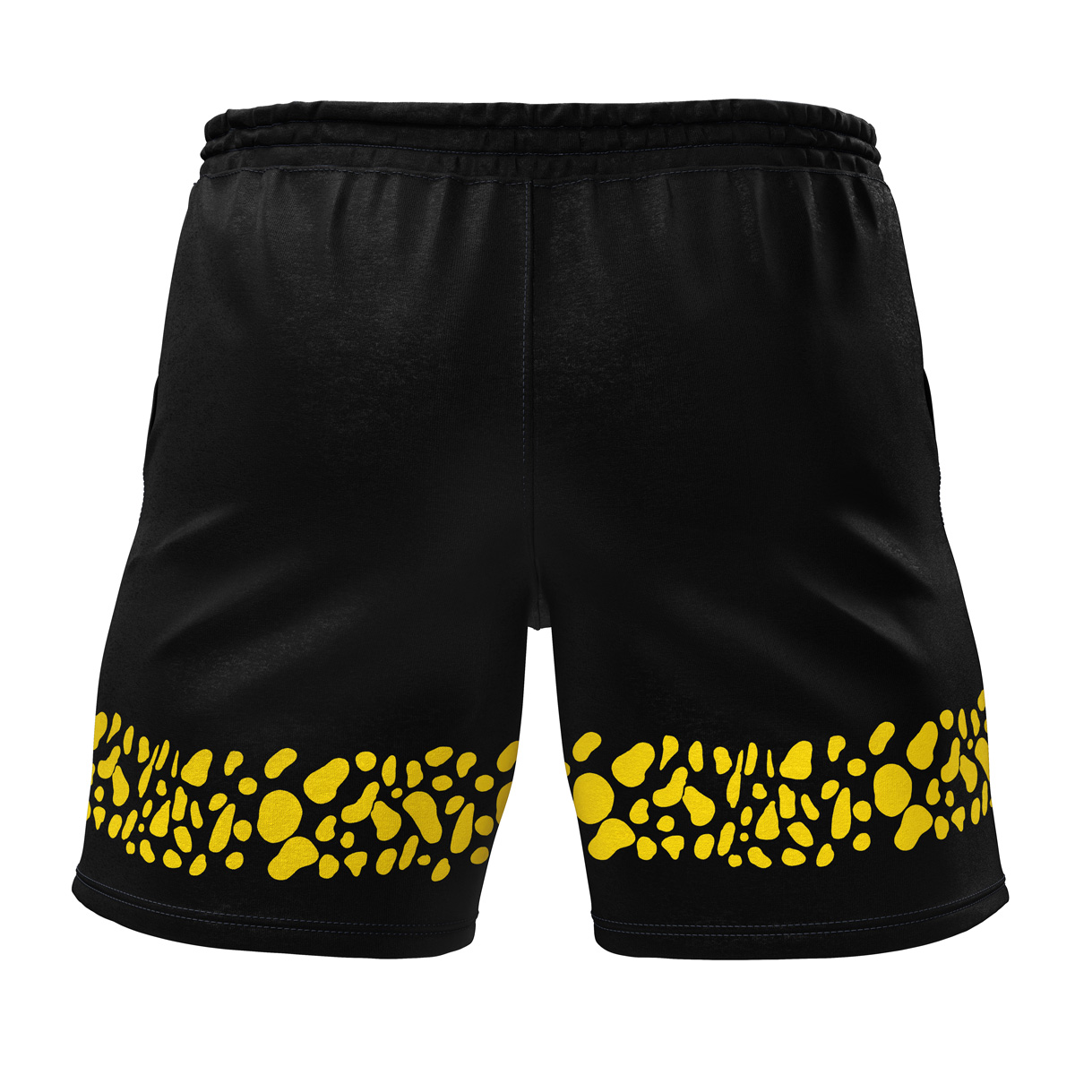Trafalgar D. Water Law Black Punk Hazard One Piece Gym Shorts - Image 2
