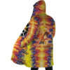 Trippy Luffy One Piece AOP Hooded Cloak Coat SIDE Mockup - One Piece Merch Canada