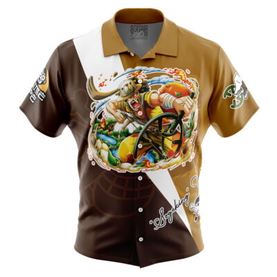 Usopp One Piece Button Up Hawaiian Shirt