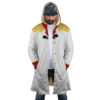 Whitebeard Edward One Piece AOP Hooded Cloak Coat FRONT Mockup - One Piece Merch Canada
