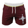 Whitebeard OP Gym Shorts FRONT mockup - One Piece Merch Canada