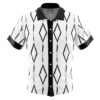 Zoro Alabasta Arc OP Short Sleeve Hawaiian Shirt FRONT mockup - One Piece Merch Canada