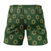 Zoro Wano Pattern One Piece Gym Shorts BACK mockup 1 - One Piece Merch Canada