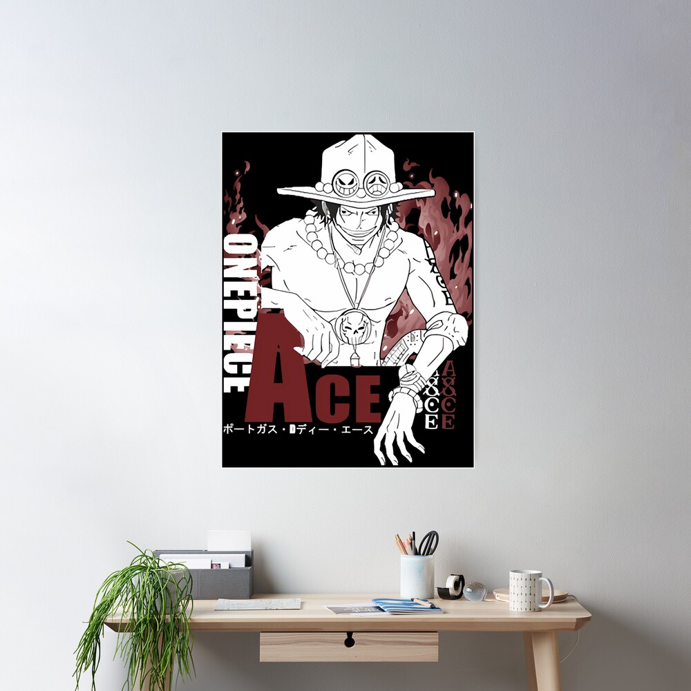 Portgas D Ace Flames Poster - Image 2