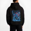 edward newgate one piece black hoodie male back view - One Piece Merch Canada