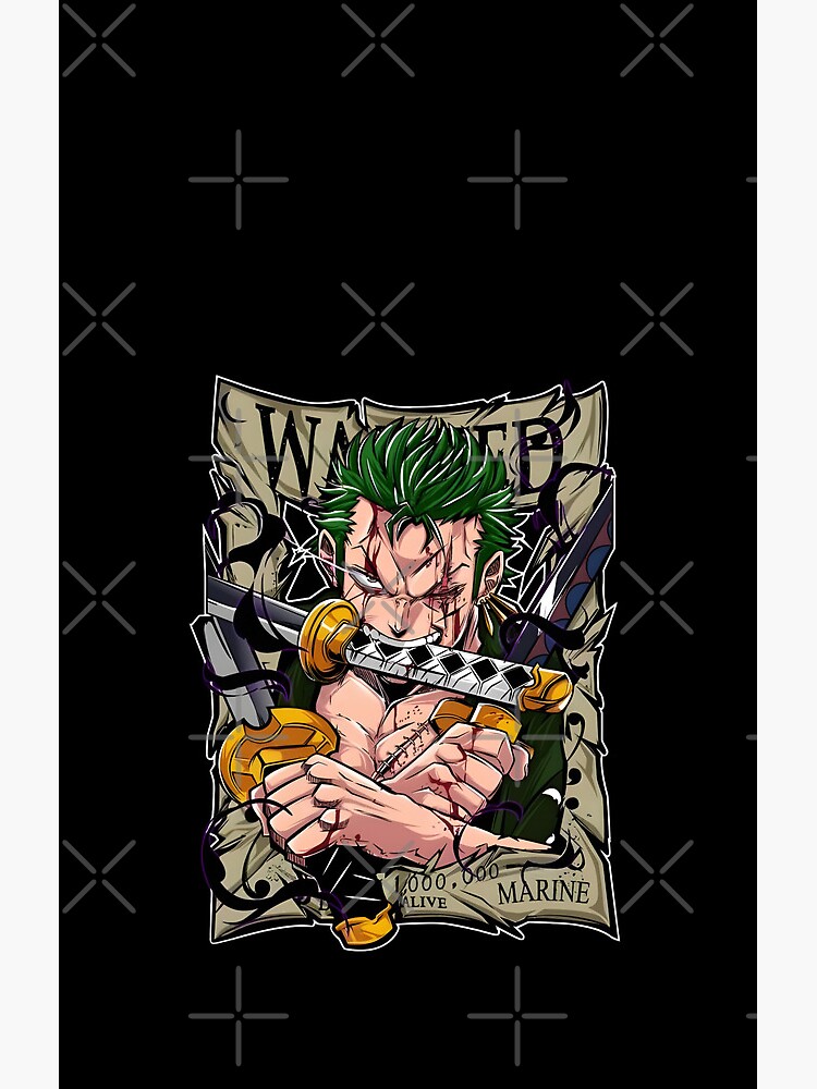 Roronoa Zoro King Of Hell Shower Curtain - Image 2