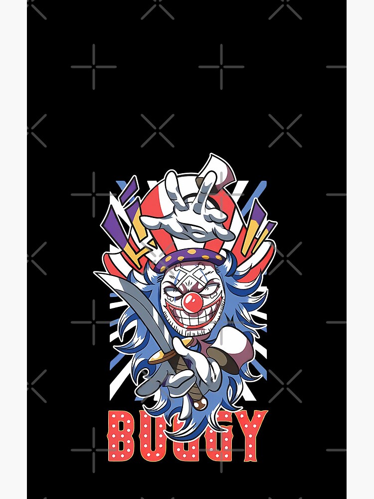 Buggy The Clown Emperor Shower Curtain - Image 2
