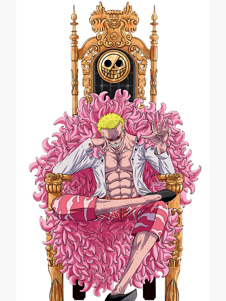 Donquixote Doflamingo Heavenly Demon Shower Curtain - Image 2