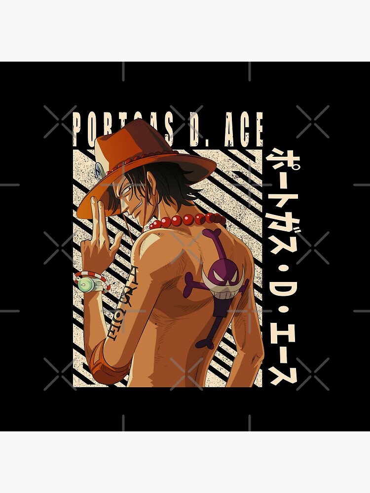 Portgas D Ace Fire Fist Tapestry - Image 2