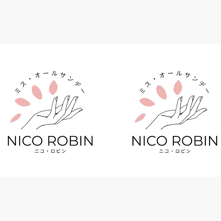 Nico Robin Minimal Logo Mug - Image 3