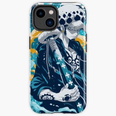 Trafalgar Law Halftone Poster Iphone Case