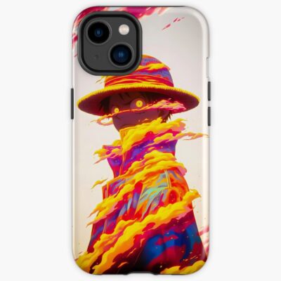 Luffy Of Clouds And Flame Iphone Case