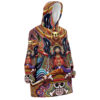 luffy Oodie Oversized Blanket Hoodie front right - One Piece Merch Canada