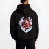 luffy one piece black hoodie male back view - One Piece Merch Canada