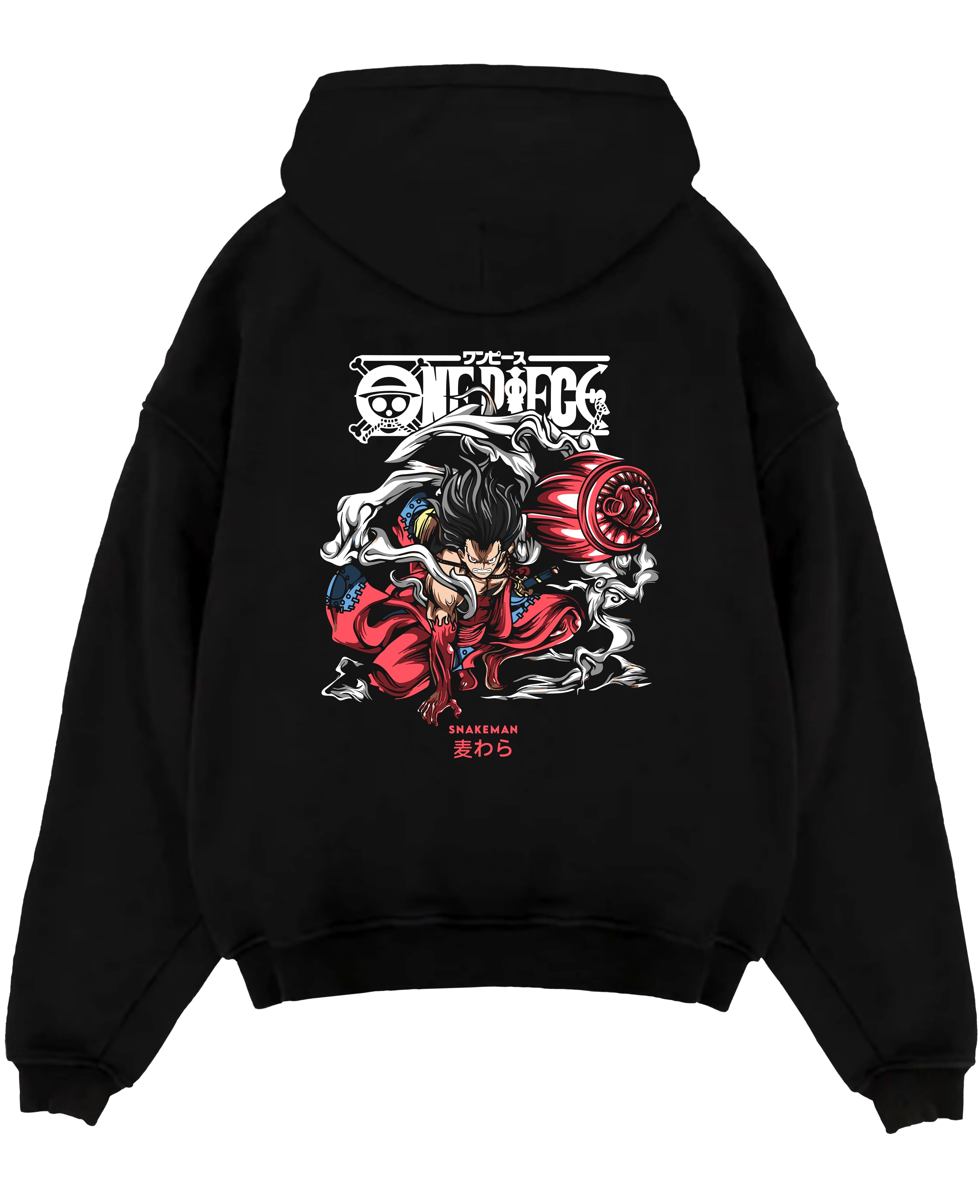 Luffy Gear Fourth Snakeman One Piece Anime Hoodie