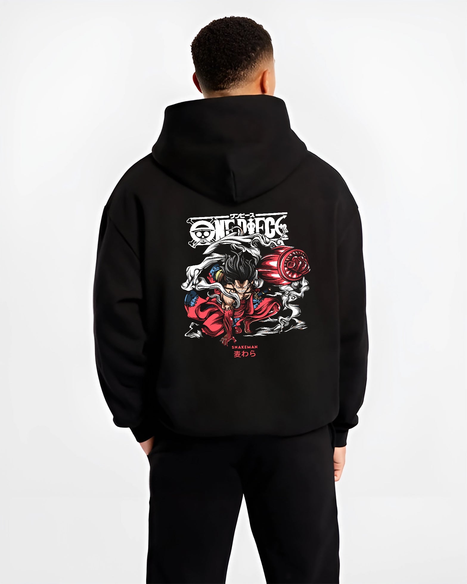 Luffy Gear Fourth Snakeman One Piece Anime Hoodie - Image 2