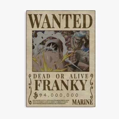 Franky Straw Hat Wanted Poster