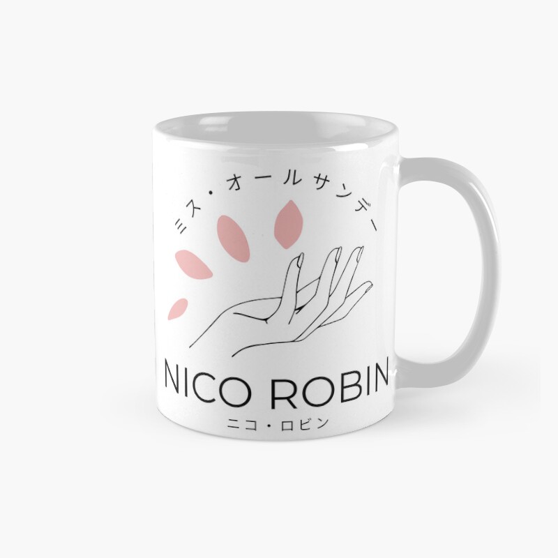 Nico Robin Minimal Logo Mug