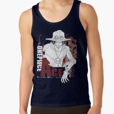 Portgas D Ace Flames Tank Top