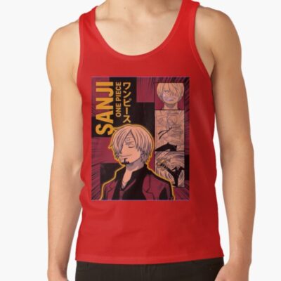 Sanji Retro Video Game Poster Tank Top