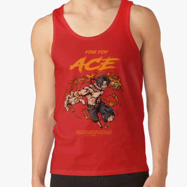 Portgas D Ace Pirate Tank Top - Image 4