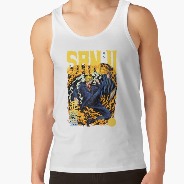 Vinsmoke Sanji The Black Leg Tank Top - Image 2