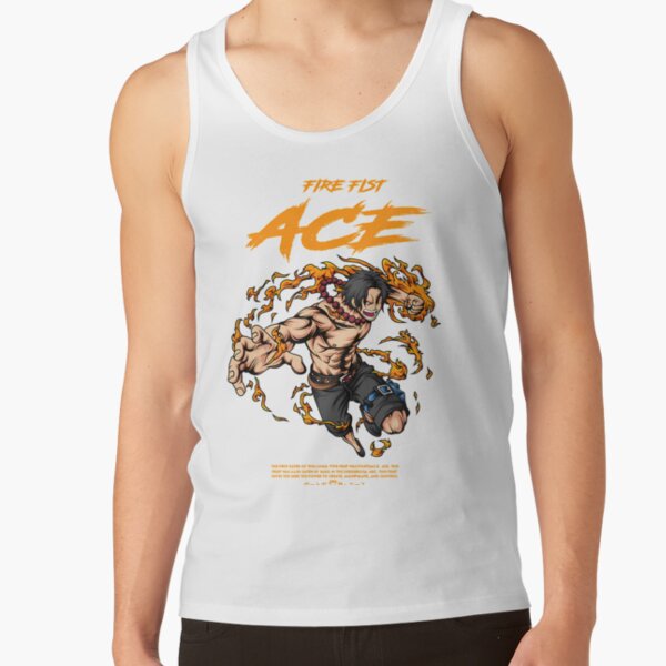 Portgas D Ace Pirate Tank Top - Image 2