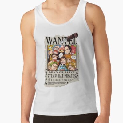 One Piece Straw Hat Pirates Crew Tank Top