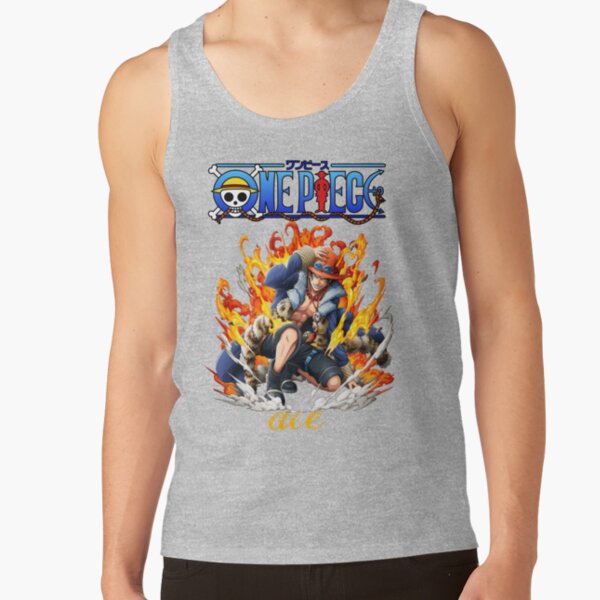 Portgas D Ace Fire Fist Tank Top - Image 3