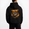 sabo one piece black hoodie male back view - One Piece Merch Canada