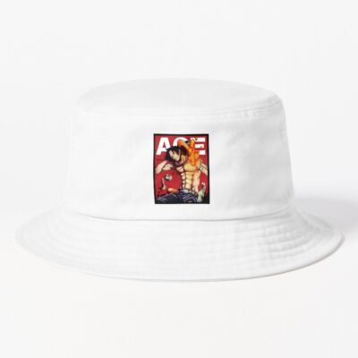 Portgas D Ace Red Comic Bucket Hat
