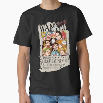 One Piece Straw Hat Pirates Crew T-shirt
