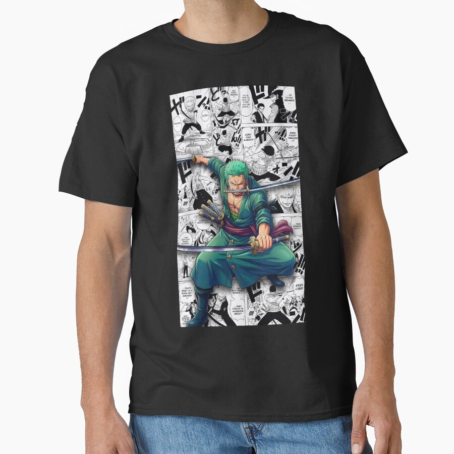 Roronoa Zoro Unbreakable Spirit T-shirt - Image 2