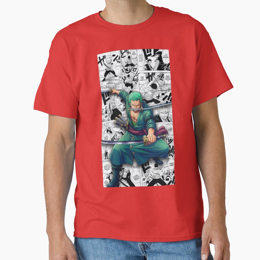Roronoa Zoro Unbreakable Spirit T-shirt - Image 5