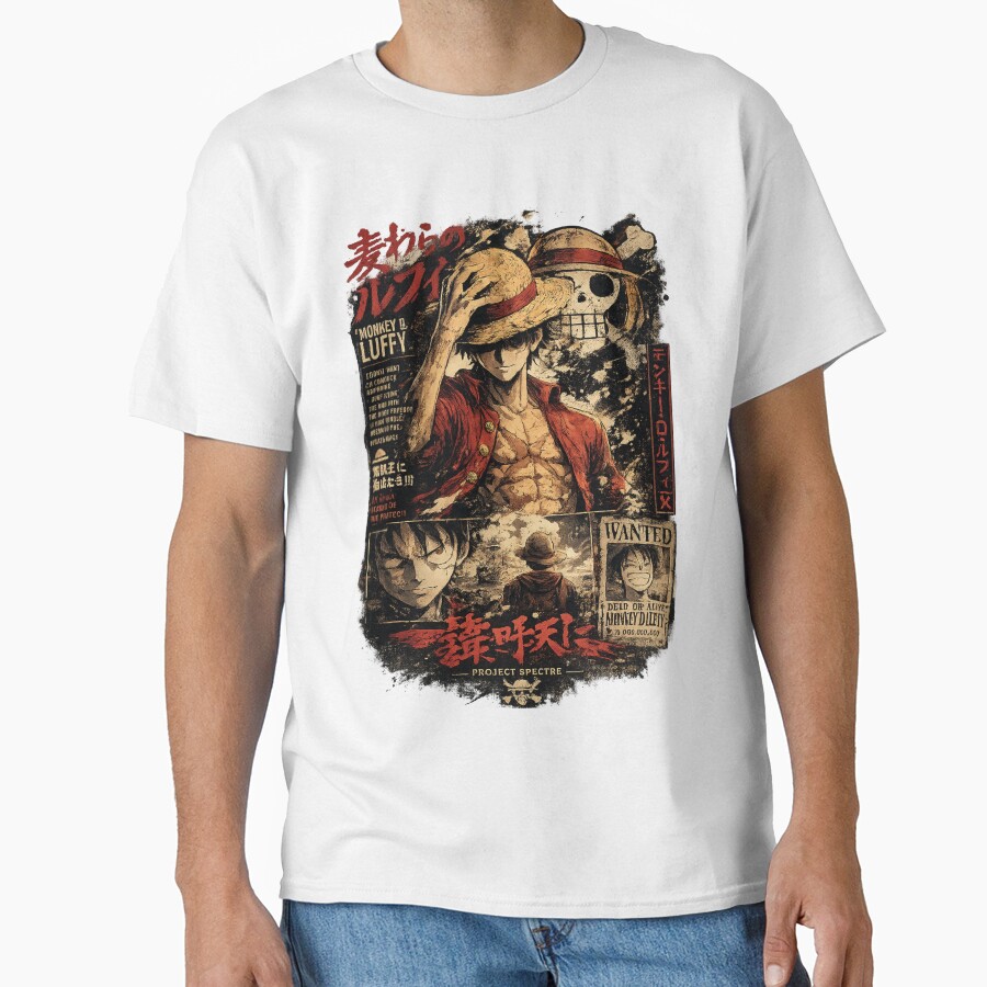 One Piece Grand Line Journey T-shirt