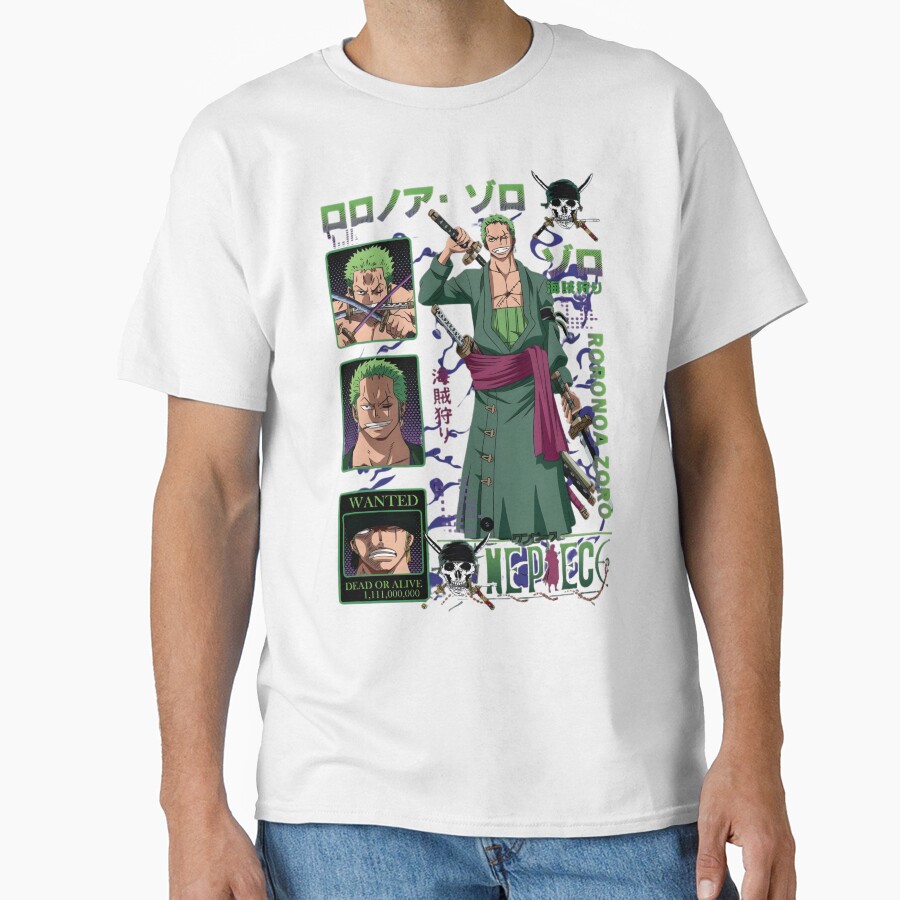 Roronoa Zoro King Of Hell T-shirt - Image 2