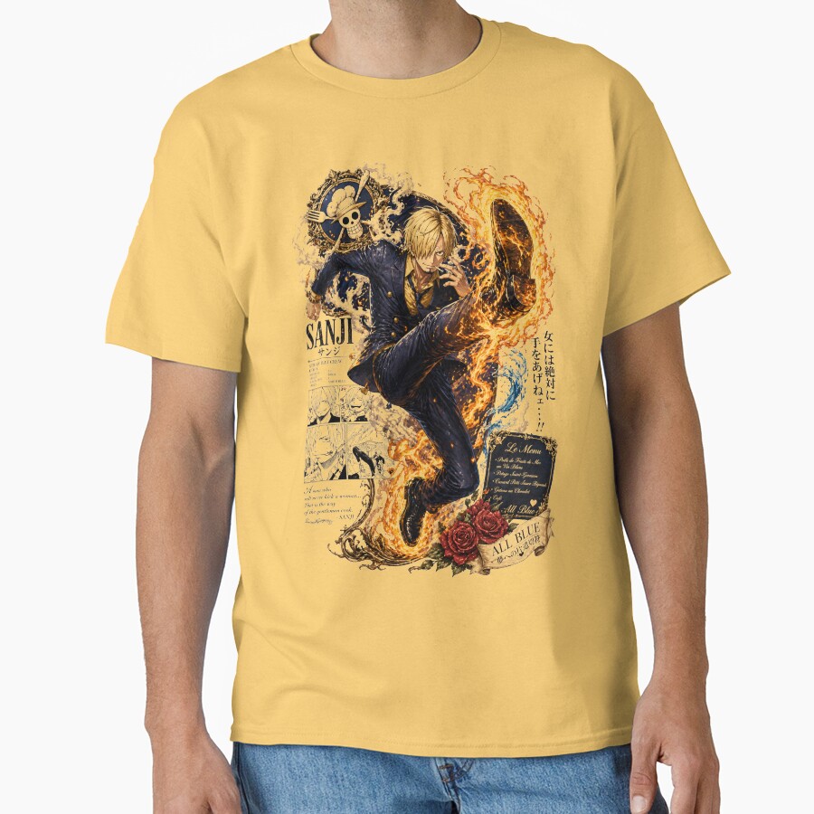 Vinsmoke Sanji Master Chef T-shirt - Image 6