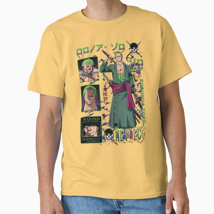 Roronoa Zoro King Of Hell T-shirt - Image 6