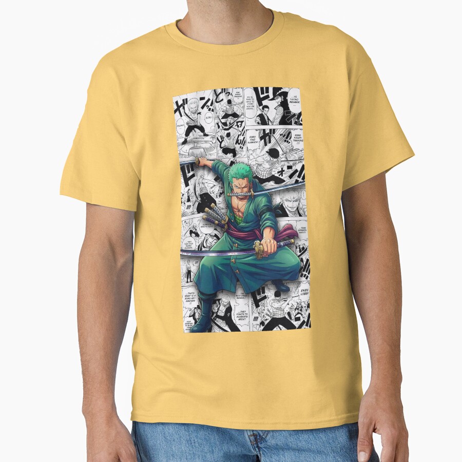 Roronoa Zoro Unbreakable Spirit T-shirt - Image 6