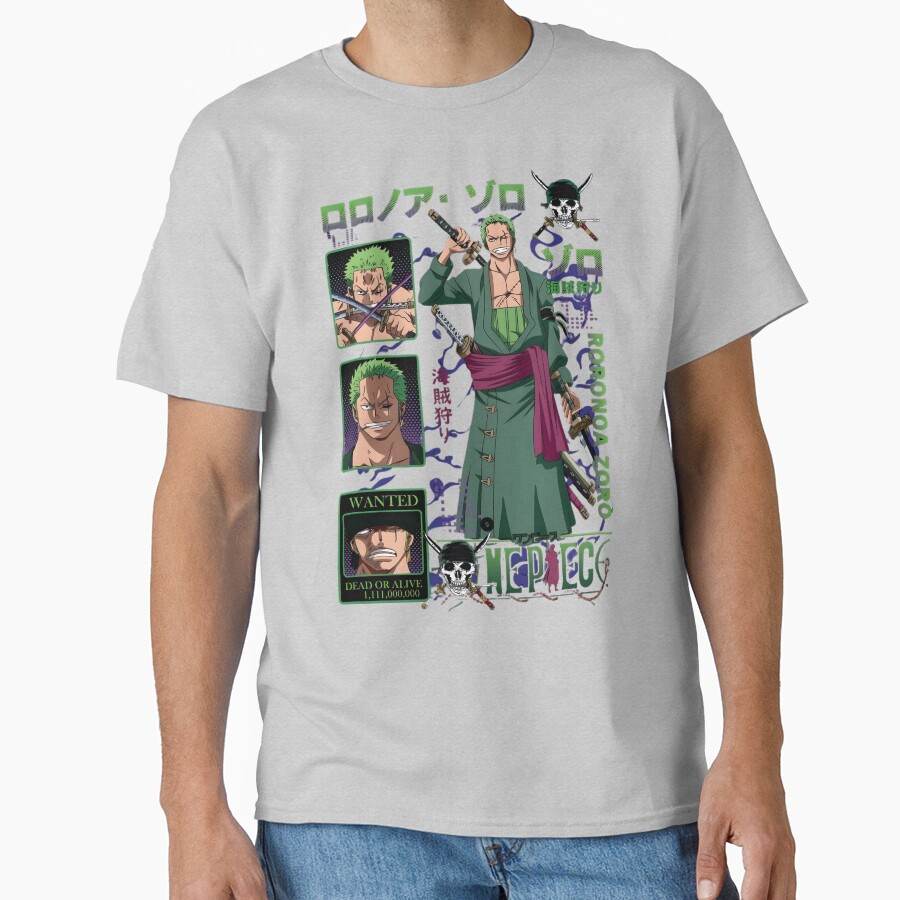 Roronoa Zoro King Of Hell T-shirt - Image 3