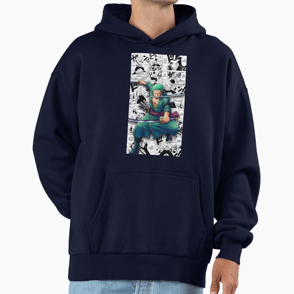 Roronoa Zoro Unbreakable Spirit Hoodie - Image 5