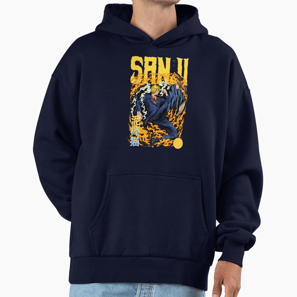 Vinsmoke Sanji The Black Leg Hoodie - Image 5