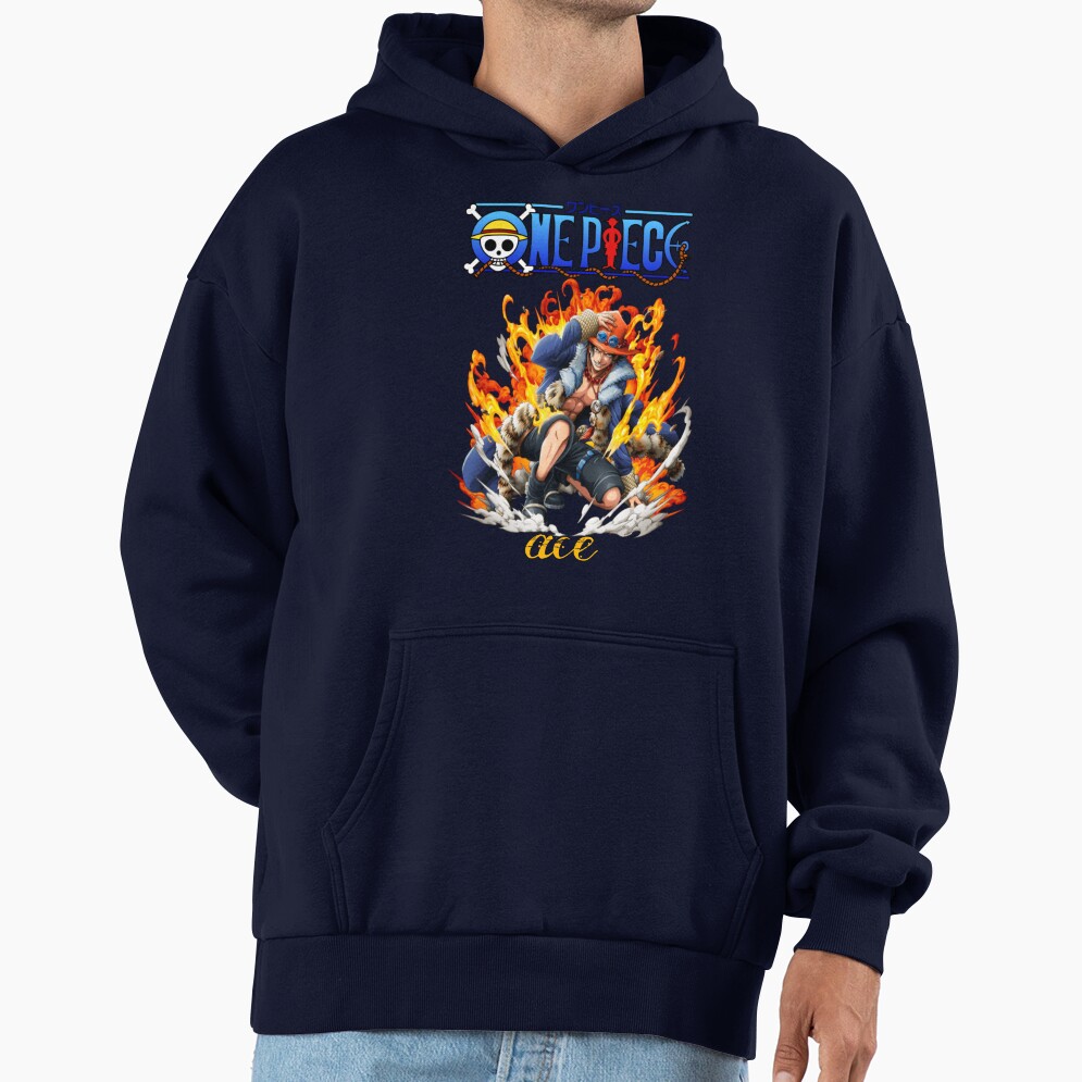 Portgas D Ace Fire Fist Hoodie - Image 5