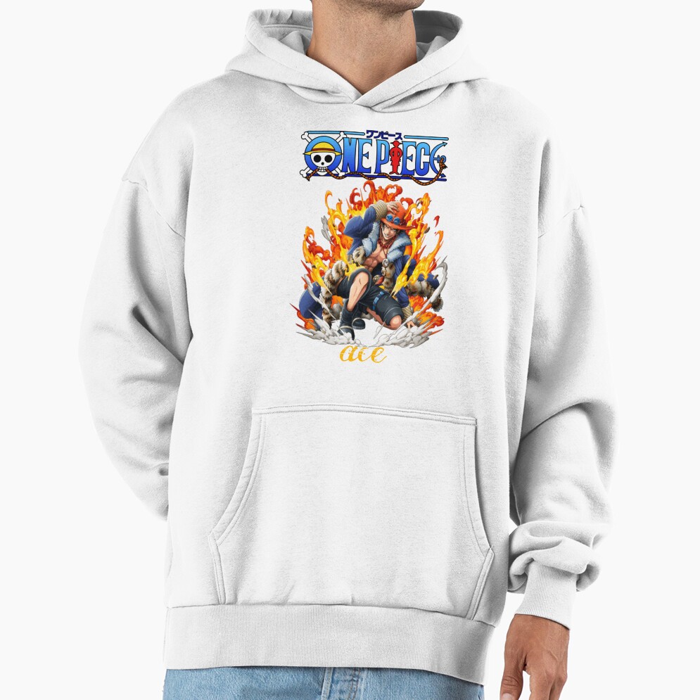 Portgas D Ace Fire Fist Hoodie - Image 2