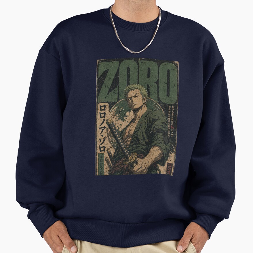 Roronoa Zoro Pirate Hunter Sweatshirt - Image 5