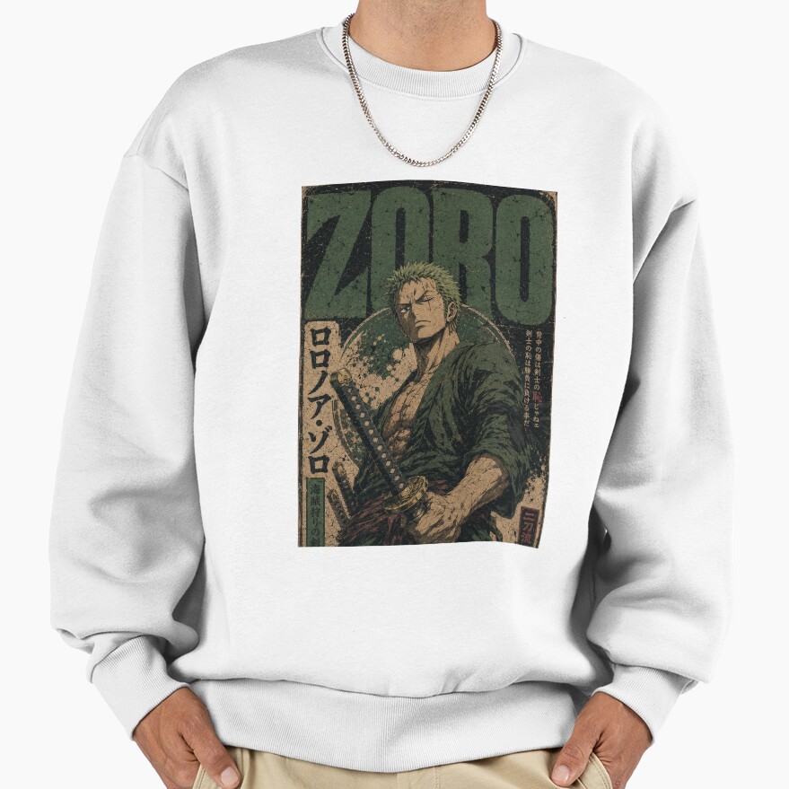 Roronoa Zoro Pirate Hunter Sweatshirt - Image 2