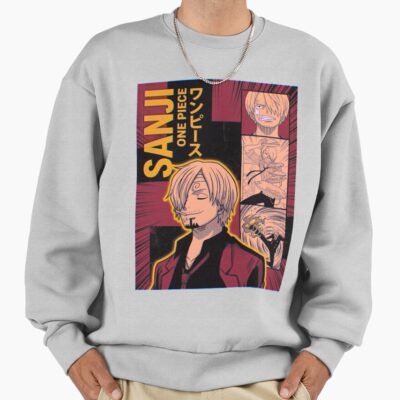 Sanji Retro Video Game Poster Sweatshirt