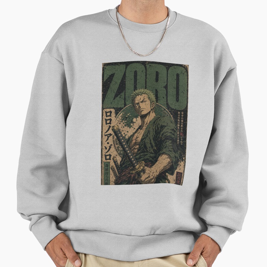 Roronoa Zoro Pirate Hunter Sweatshirt - Image 4