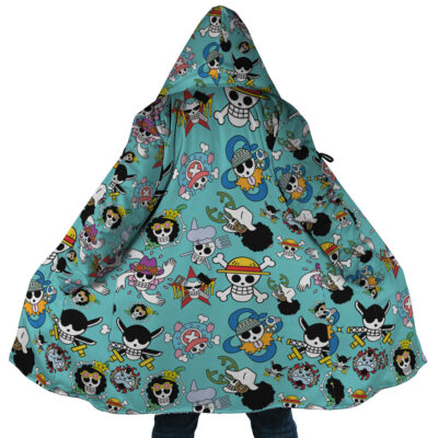 Strawhats Jolly Roger One Piece Dream Cloak Coat